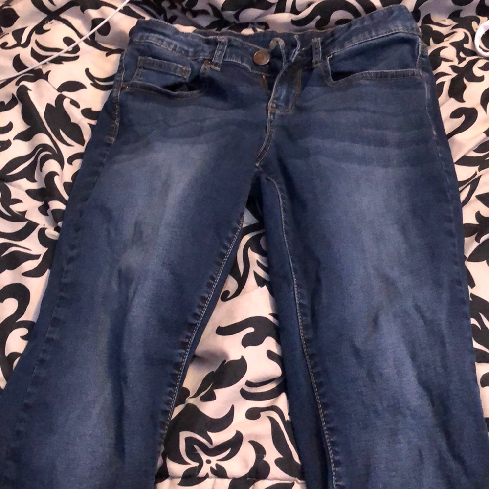 Dark blue jeggings